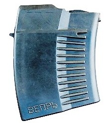 Магазин к карабину Вепрь ВПО-123 калибра 7,62х54R 5 мест сб. 16 (1967)